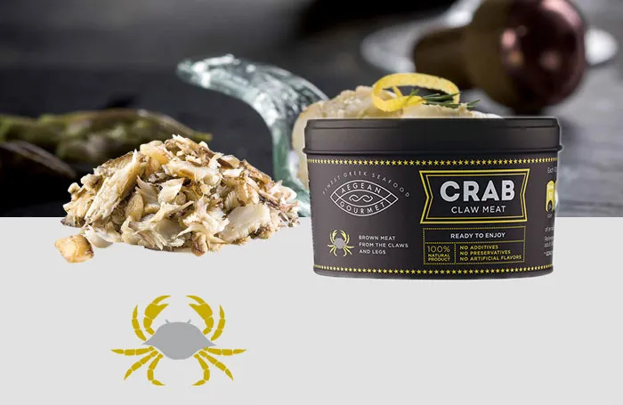 Blue Crab Meat (Claw) - Gold Label