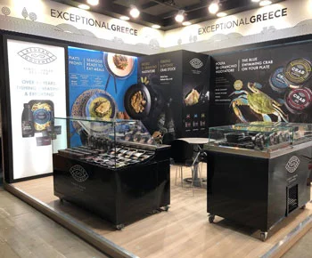 Aegean Gourmet stand